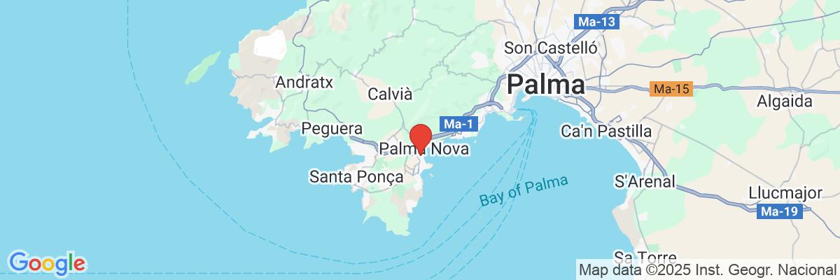 Na mape · Hotel Fergus Bermudas