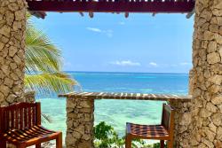 Pláž Nyali Beach. Keňa