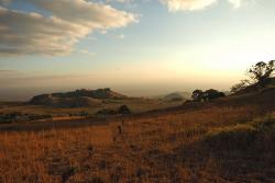 Národný park chyulu hills v keni