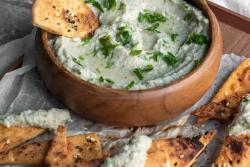 baklažánová pasta