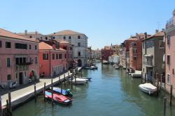 Mesto Chioggia v Taliansku.