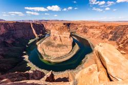 Horseshoe bend, USA