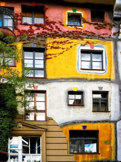 Hundertwasserov dom, Viedeň