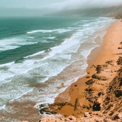 Pobrežie Atlantiku pri Essaouire.