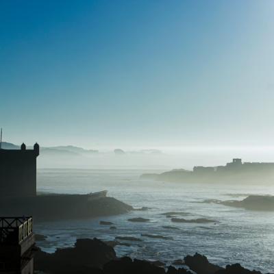 Opar nad Atlantikom v Essaouire.