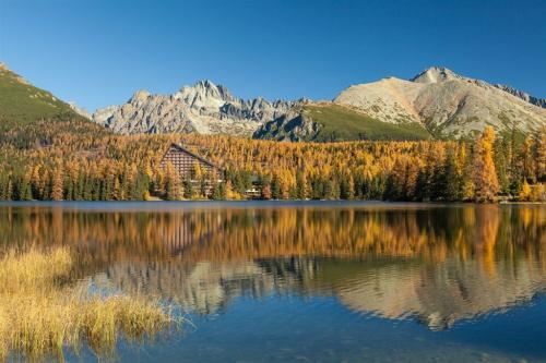 Exteriér, hotel Patria, Šttrbské Pleso
