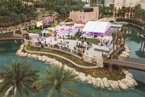 Svadba v areáli hotela Madinat Jumeirah Al Naseem