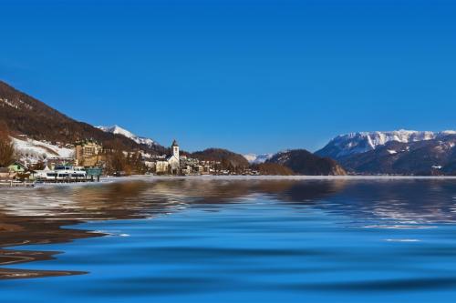 Salzburg a čerti - jazero