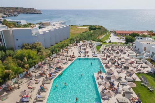 bazén a aquapark v hoteli blue sea island