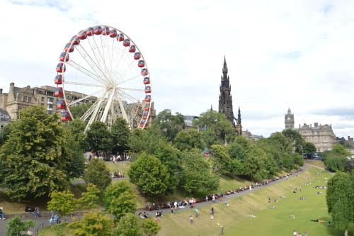 Ruské kolo v Princes Street Gardens