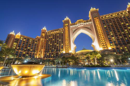 Hotel večer Atlantis, The Palm