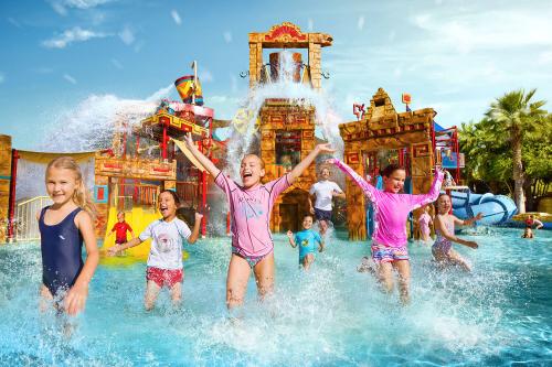 Vodné atrakcie v hoteli Atlantis, The Palm