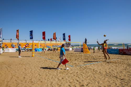 Volejbal na pláži v Side Star Resort