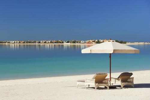 Pláž v hoteli Waldorf Astoria Dubai Palm Jumeirah