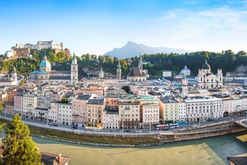 Salzburg - pohľad na mesto