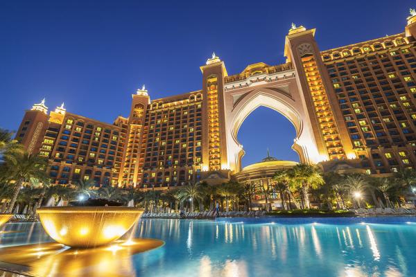 Hotel večer Atlantis, The Palm