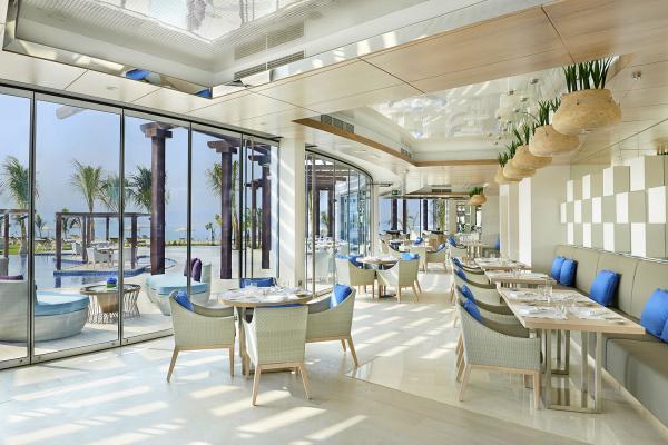 Reštaurácia v hoteli Waldorf Astoria Dubai Palm Jumeirah
