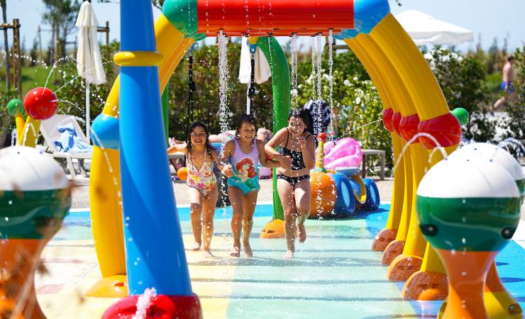 Deti vo vodnom svete Wave resort