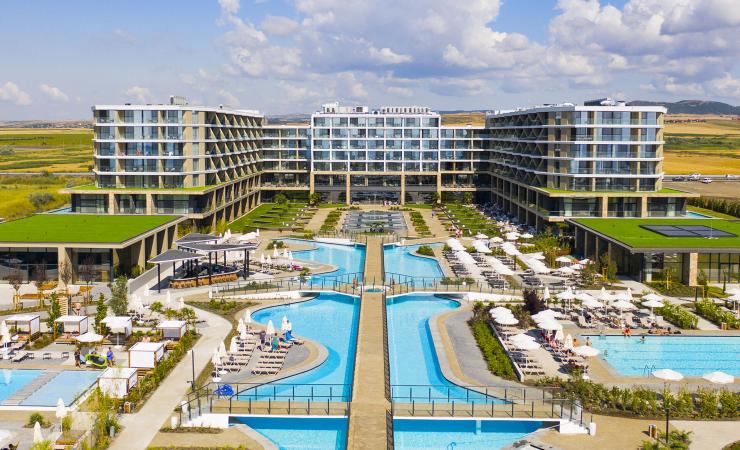Areál Wave resort