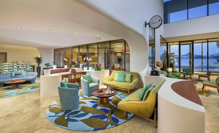 Lobby v hoteli The Retreat Palm Dubai MGallery by Sofitel