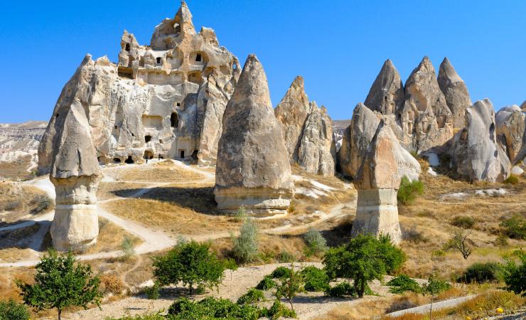 Turecko - Cappadocia krajina balónov a prírodných komínov