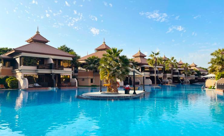 Areál Anantara The Palm Dubai Resort