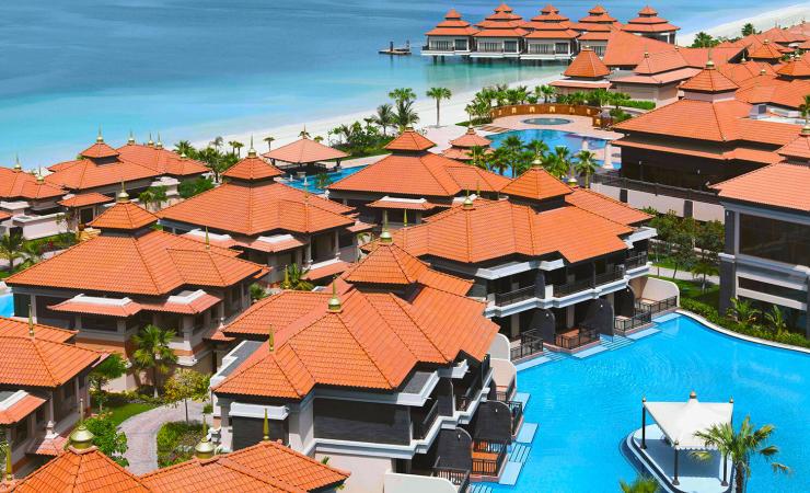 Areál Anantara The Palm Dubai Resort
