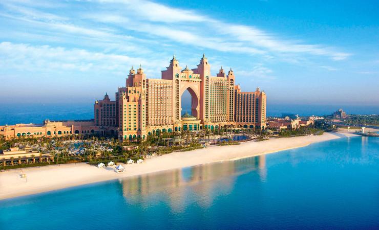 Areál hotela Atlantis, The Palm