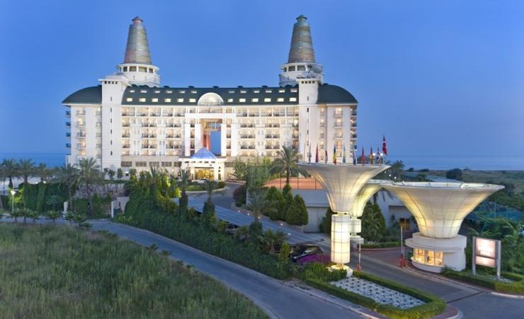 Hotel Delphin Diva, Lara, pohľad na hotel