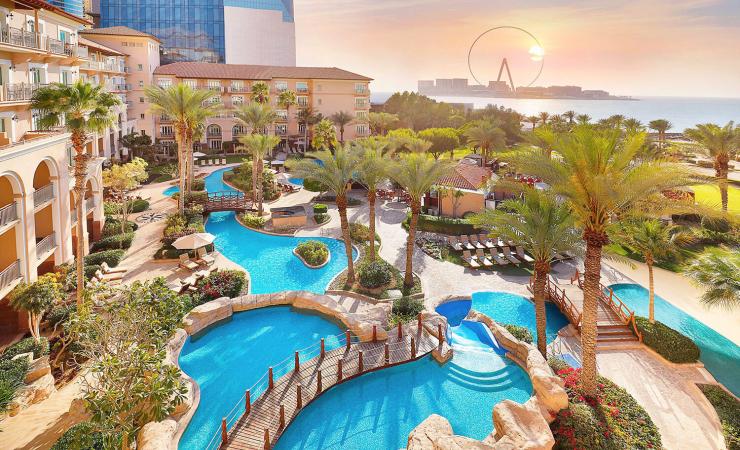 Areál The Ritz-Carlton, Dubai, Jumeirah Beach