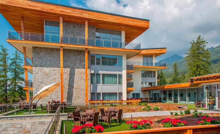 Exteriér apartmánov Hrebienok Resort
