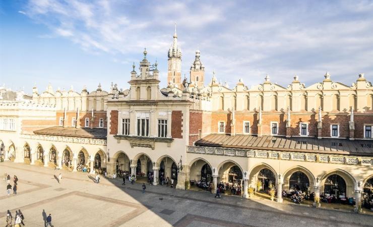 Námestie pri zámku Wawel