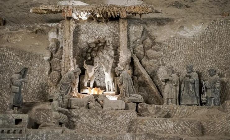 Wieliczka Solná baňa