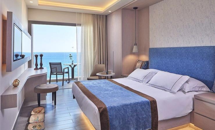 Izba s výhľadom na more v hoteli Amada Colossos Resort