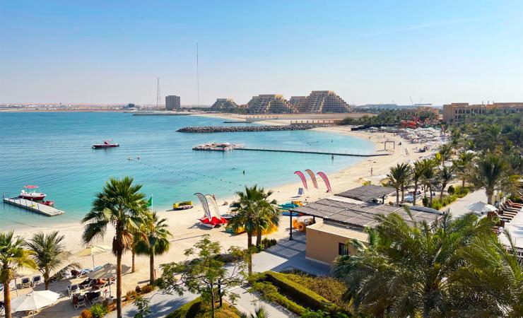 Areál v Doubletree by Hilton Resort & Spa Marjan Island