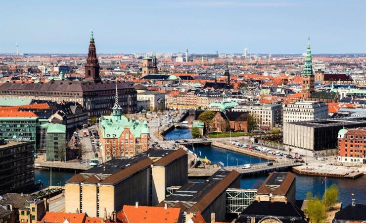 Kodaň - pohľad na mesto