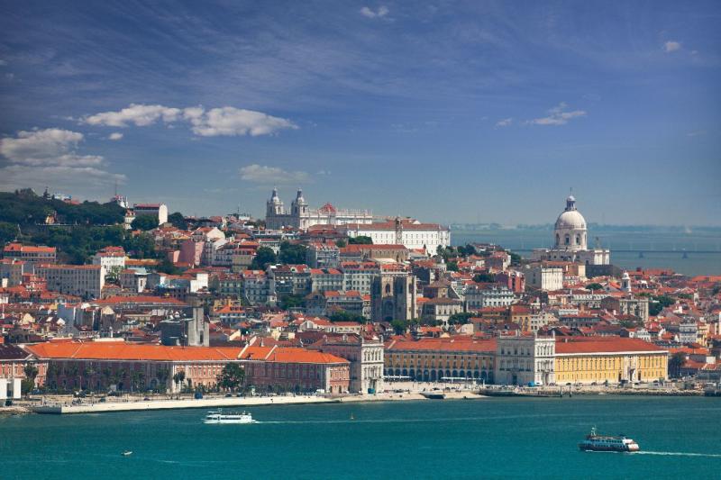 Najstaršia štvrť Alfama, Portugalsko