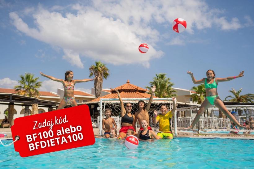 Argile resort bazén a animátori planet fun