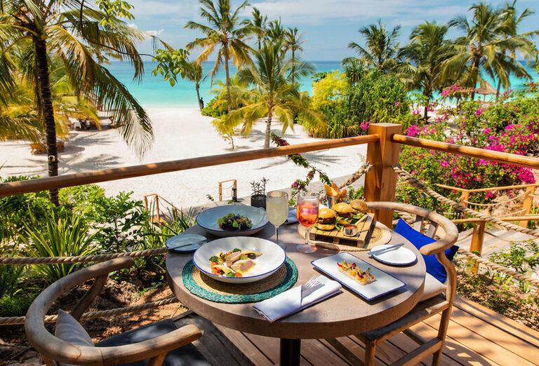 Obed na exotickom Zanzibare
