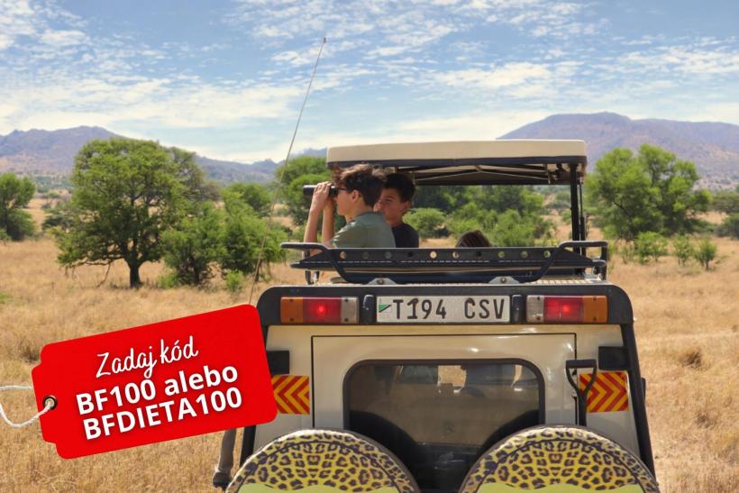 Pozorovanie zveri na safari v kráteri Ngorongoro
