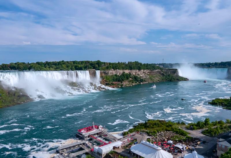 Niagarské vodopády.