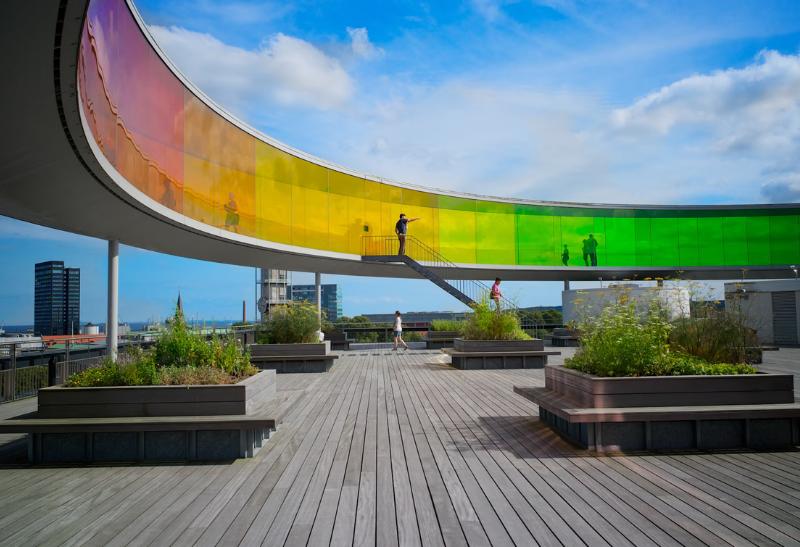 Mesto Aarhus a moderná architektúra