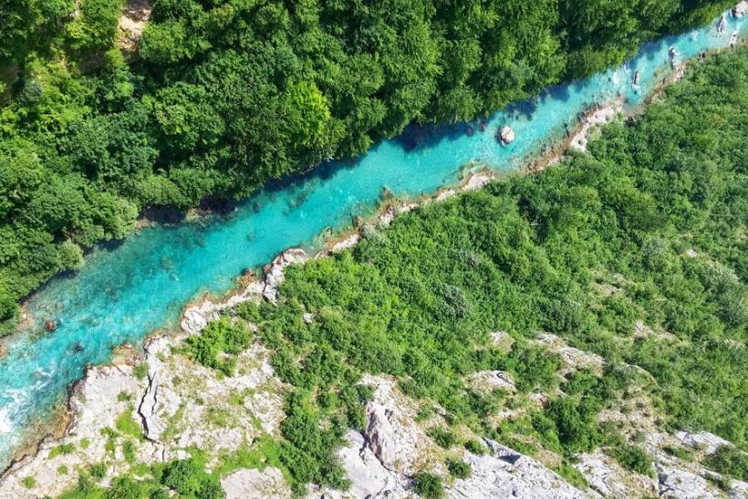 Kaňon rieky Tara v Čiernej Hore
