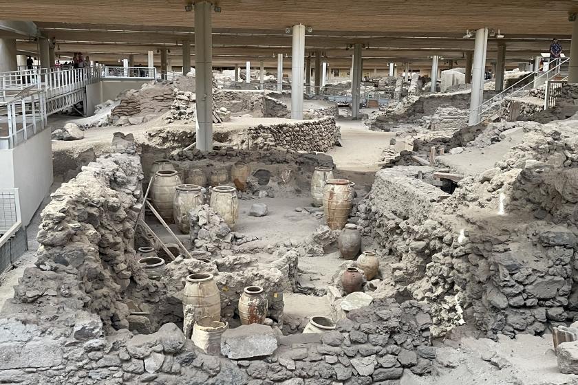 Archeologické nálezisko Akrotiri, Santorini