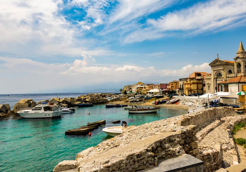 Messina a pobrežie, Taliansko