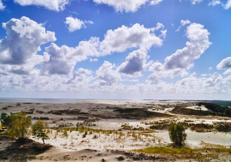 Polostrov Kurská kosa, Litva. Foto: unsplash.com
