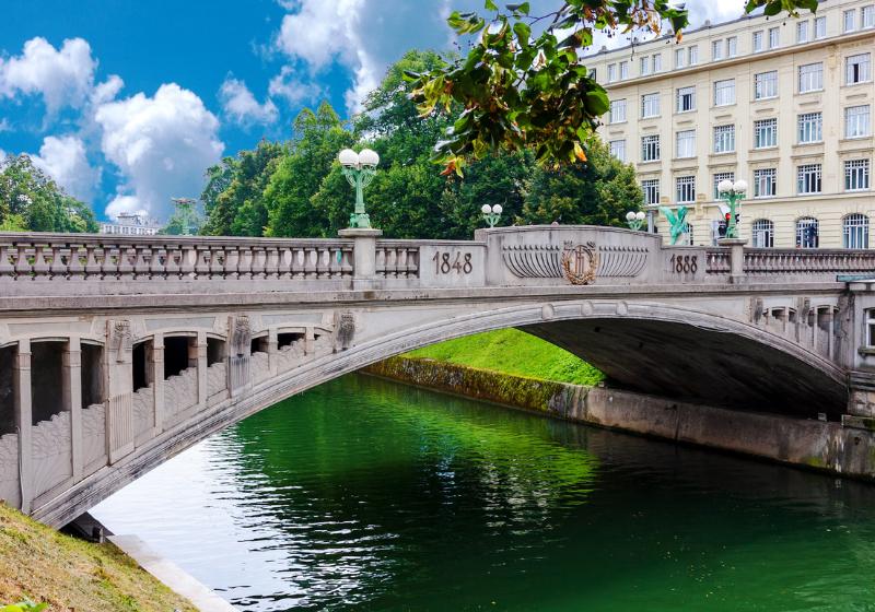 Dračí most v Ľubľane, Slovinsko