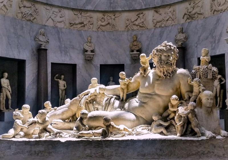 Sála a sochy - Vatikánske múzeá, Taliansko. Foto: unsplash.com