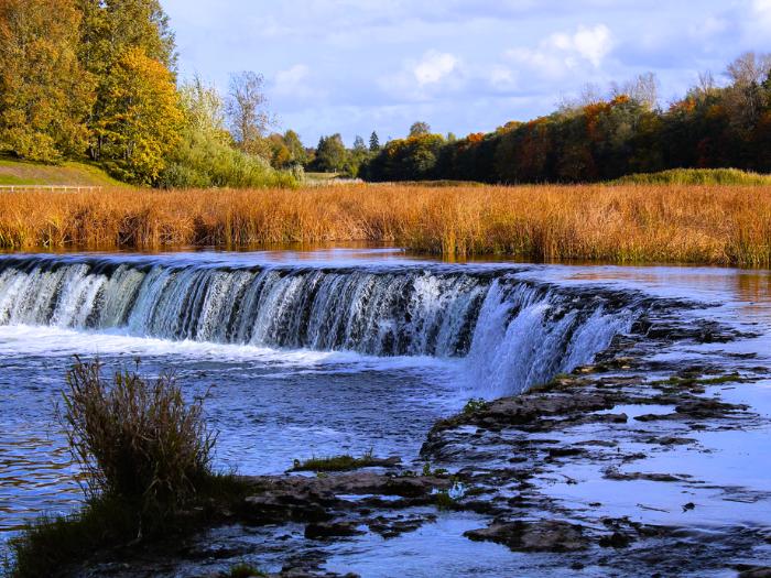 Vodopády Ventas Rumba, Lotyšsko. Foto: unsplash.com